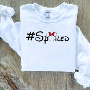 #Spoiled Disney Custom Sweatshirt Sweater